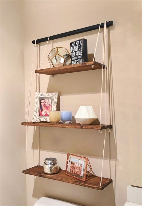 Round Metal Rope Shelf 